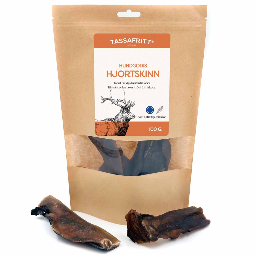 TassaFritt Hjortrulle/Hjortskinn 100g