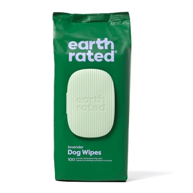 Earth Rated Komposterbara Våtservetter Lavendel 100-pack