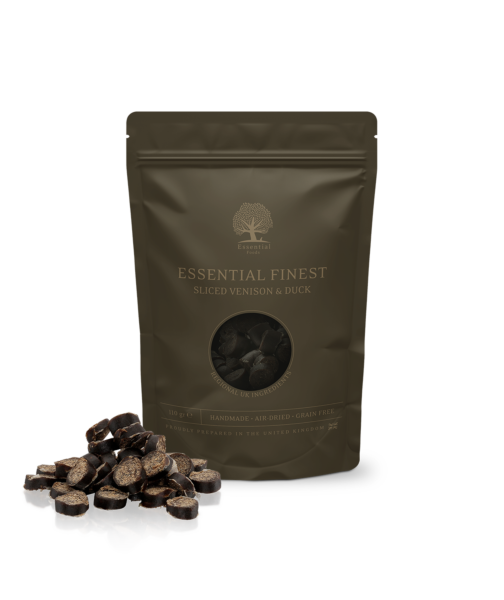 ESSENTIAL FINEST SLICED VENISON & DUCK 110g