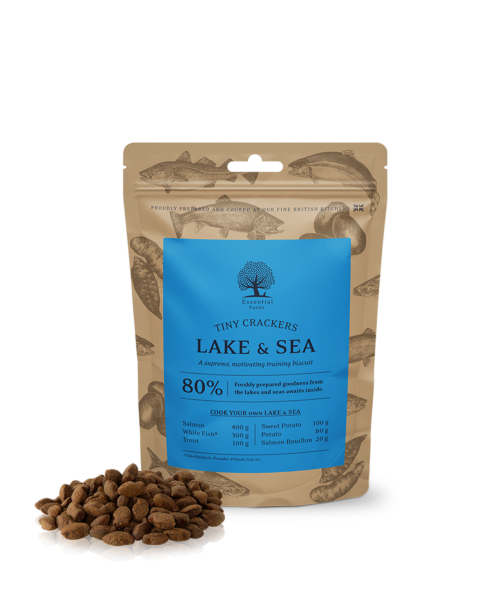 ESSENTIAL LAKE & SEA TINY CRACKERS 100g