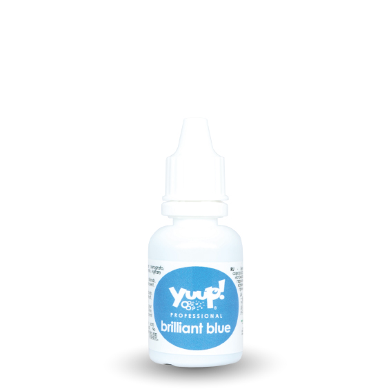 Yuup! Professional BRILLIANT BLUE COLOR FOR Grooming Airbrush