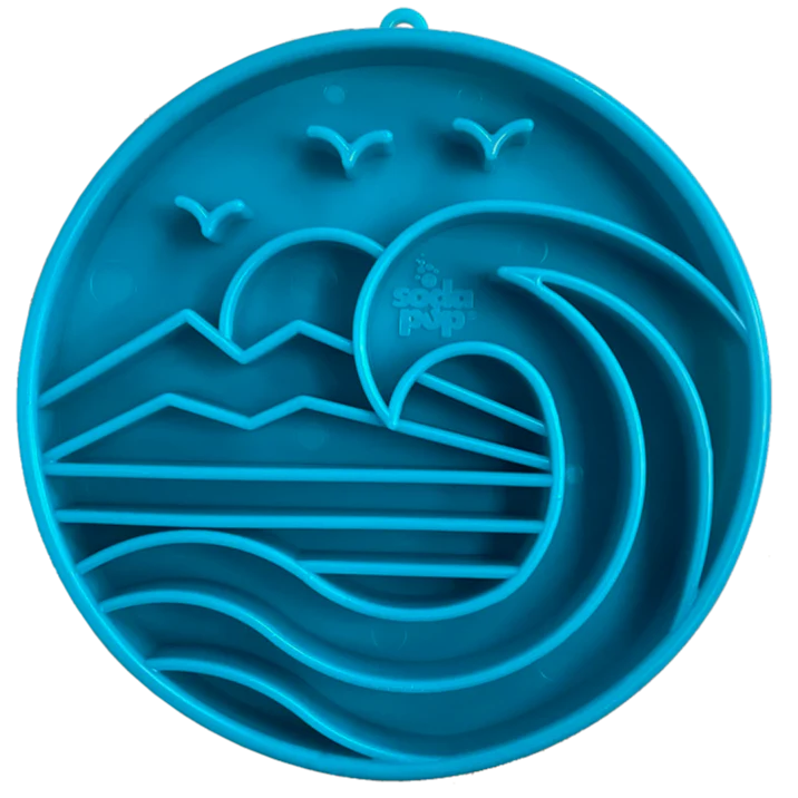 SodaPup Slow Feeder Baja Blue 20cm