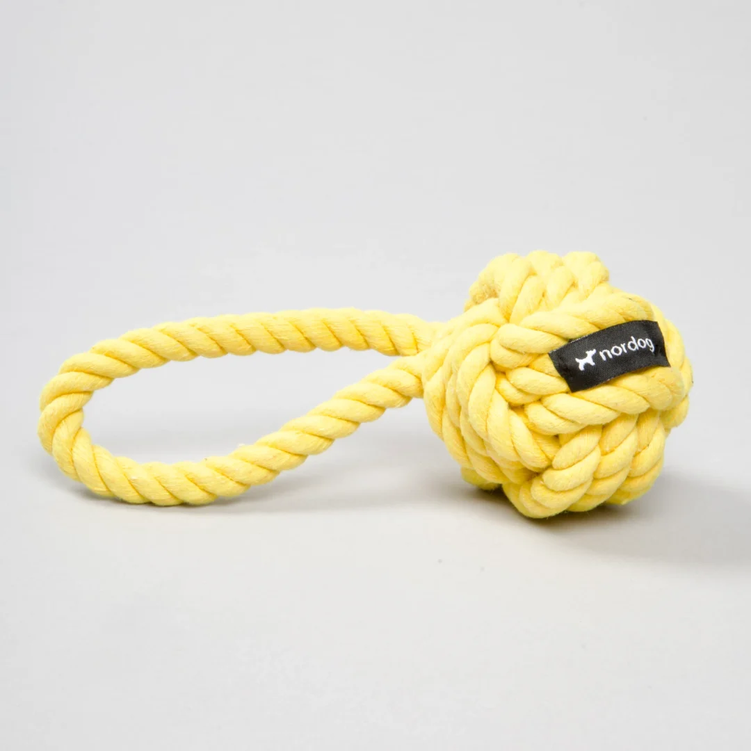Nordog Hundleksak Original Rope Toy Yellow