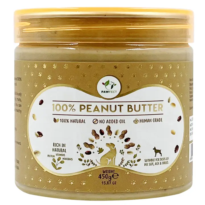 Pawfect JORDNÖTSSMÖR Naturligt 450 gr.