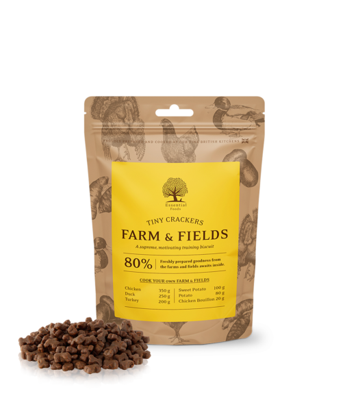 ESSENTIAL FARM & FIELDS TINY CRACKERS 100g