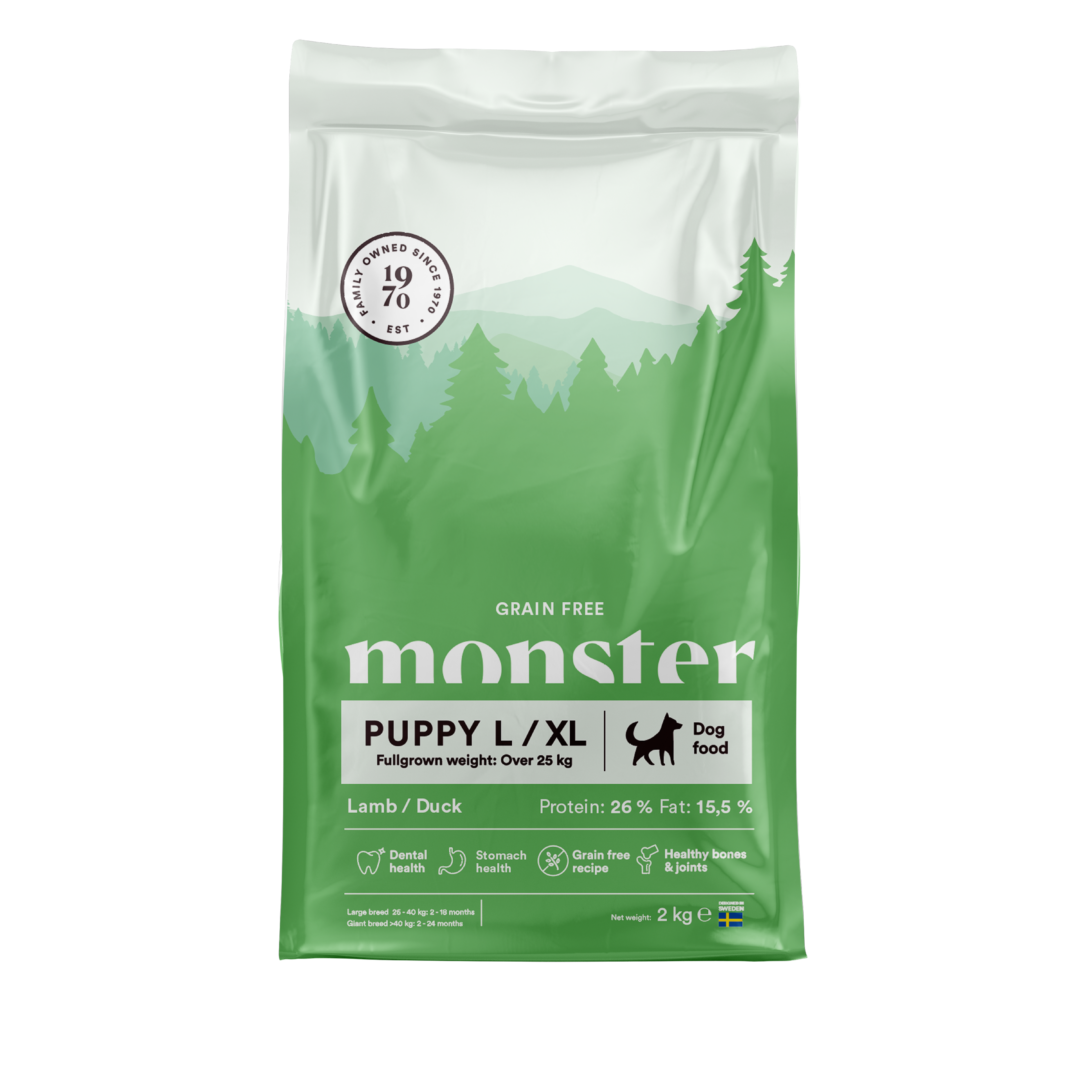 Monster Grain Free Puppy Large Lamb/Duck
