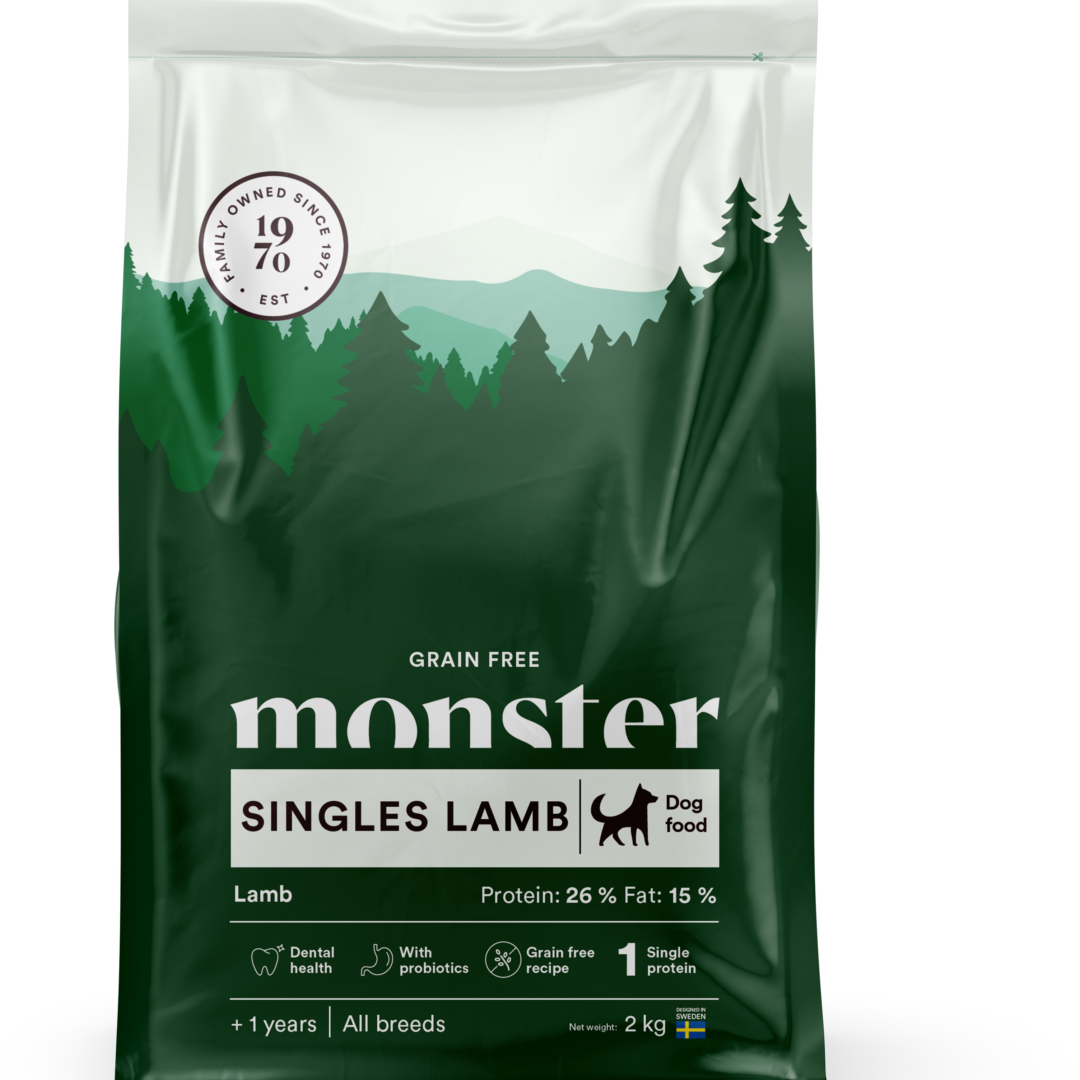 Monster Grain Free Singles Lamb