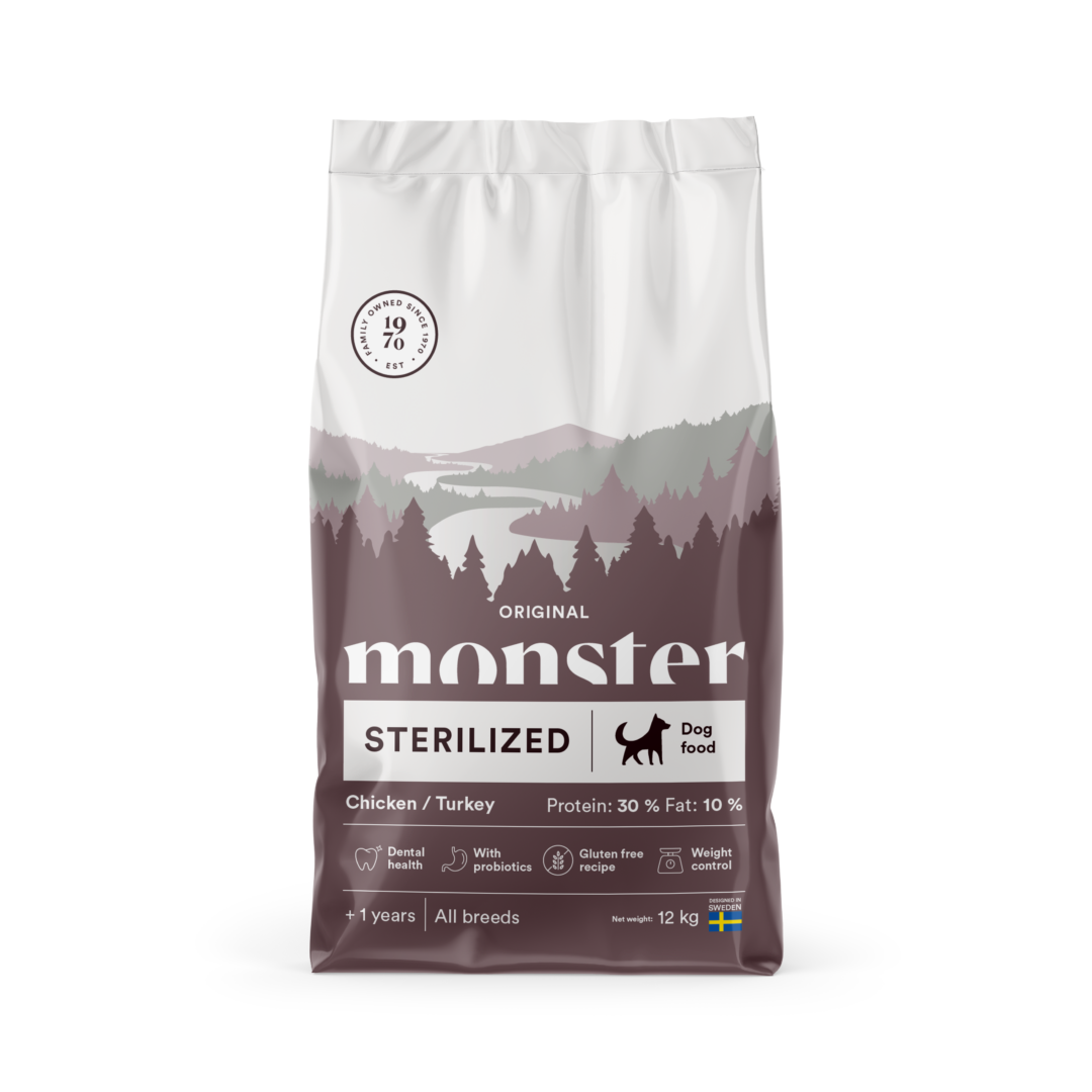 Monster Original Sterilized Chicken/Turkey