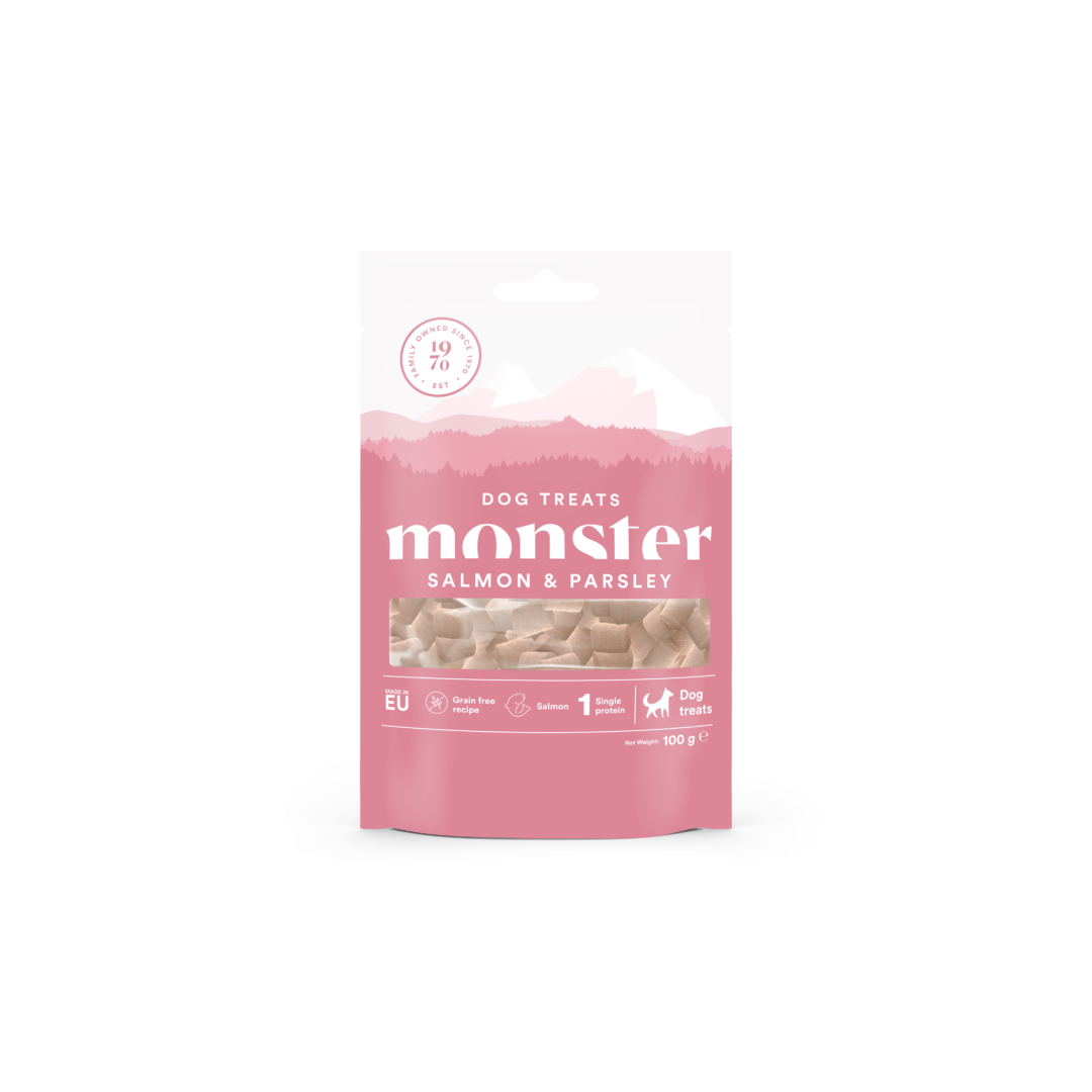 Monster Dog Treats Salmon and Parsley