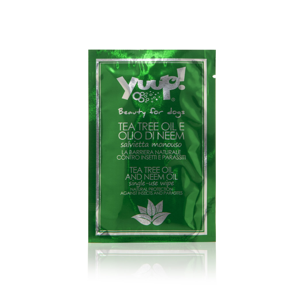 YUUP! Engångsservett medTea Tree Oil och Neem Oil