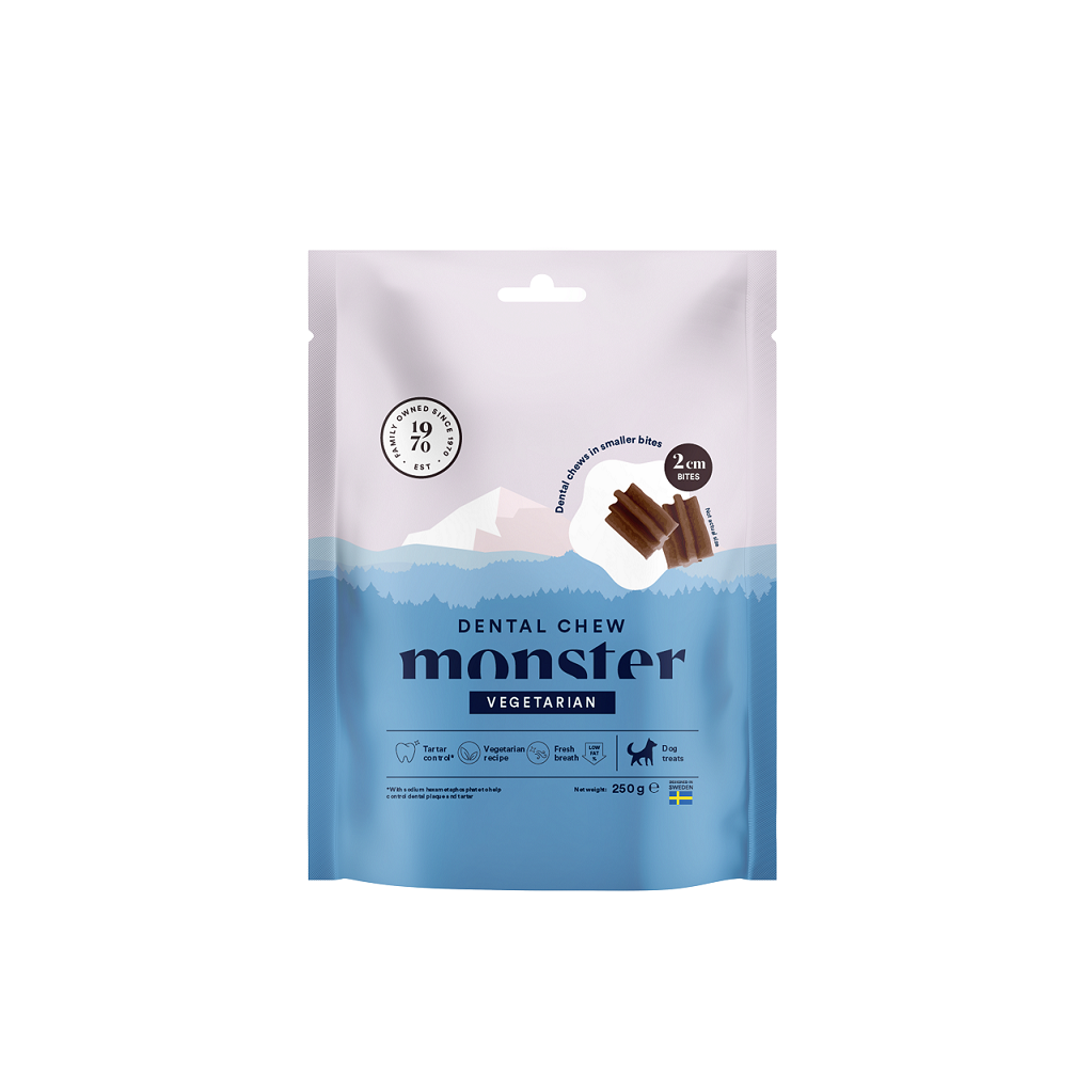 Monster Dog Dental Bites Vegetarian 250g