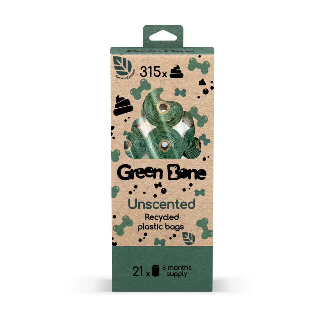 Green Bone Bajspåse 315-pack Unscented