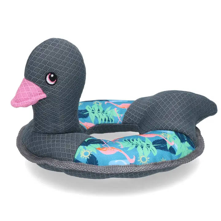 CoolPets vattenleksak hund- Ring Ducky Flamingos