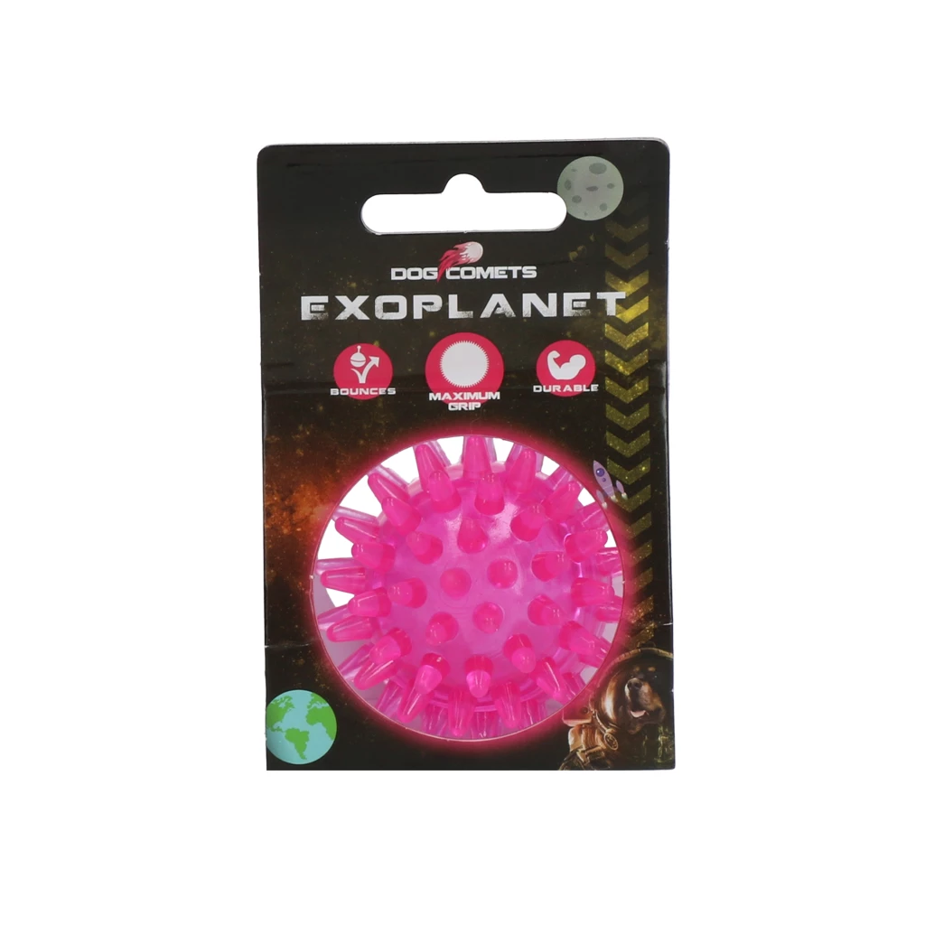 Dog Comets Exoplanet Spiky Ball Pink