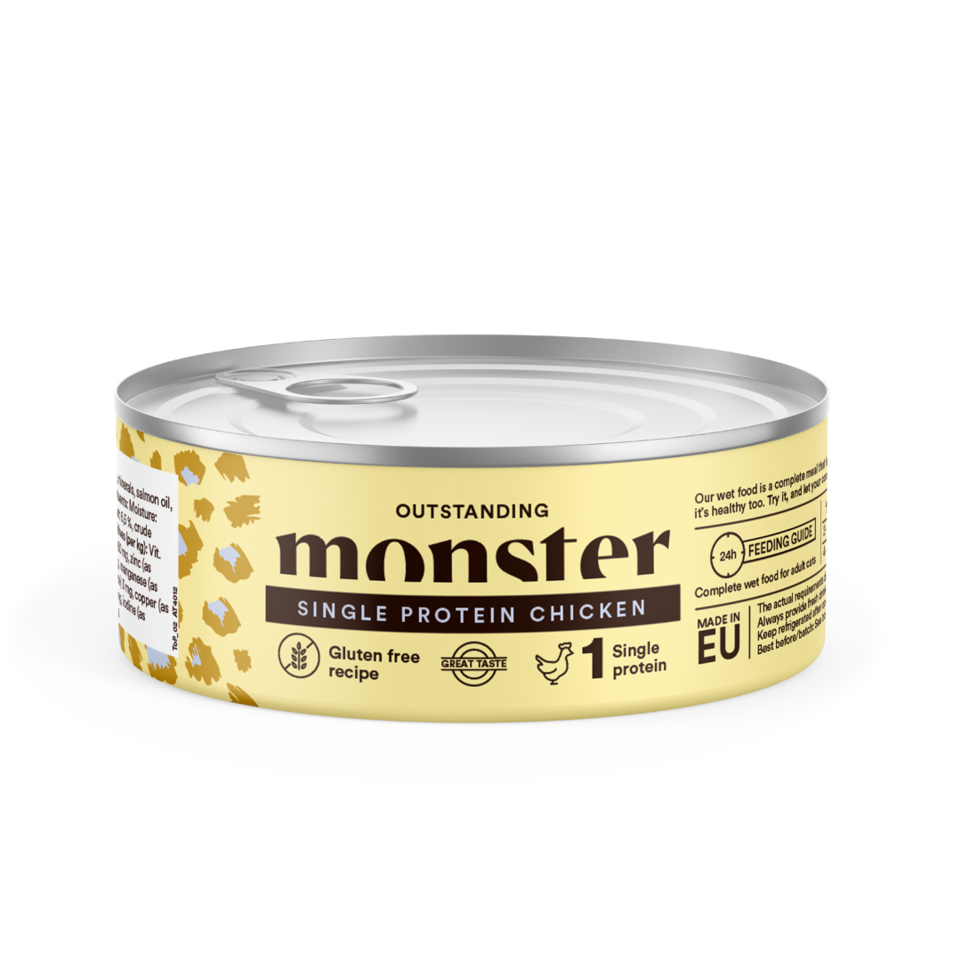 Monster Cat Adult Single Protein Chicken